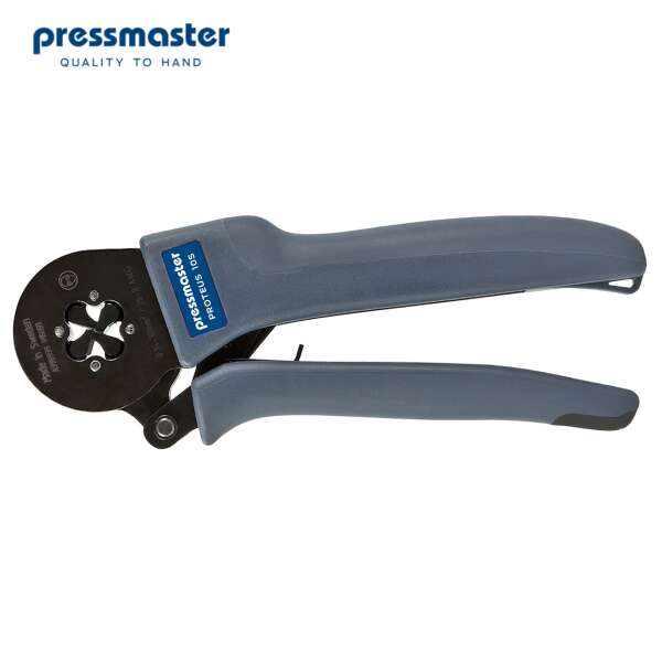 Pressmaster Proteus 10S - кримпер для обжима втулочных наконечников 0.14 - 10 мм2 с автонастройкой (профиль квадрат)