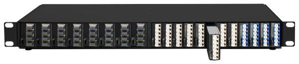 NETSCOUT 321-2068 - пустое шасси для оптических ответвителей серии HD Fiber TAP (на 24 LC или 16 MPO), 1U