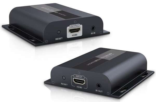 Lenkeng LKV383 - Удлинитель HDMI поверх IP до 120 м с ИК (HDMI over IP), версия V4.0