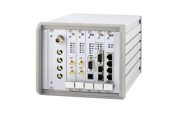 2N BlueTower (VoIP-версия) шасси с модулями CPU, VoIP (протокол SIP), AUX. Расширение 2-8 GSM каналов