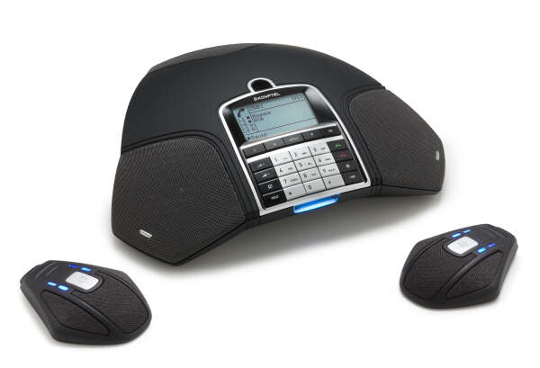 Konftel 300IP POE - SIP-конференц телефон в комплекте с дополнительными проводными микрофонами (OmniSound HD, питание по POE, SD карта)