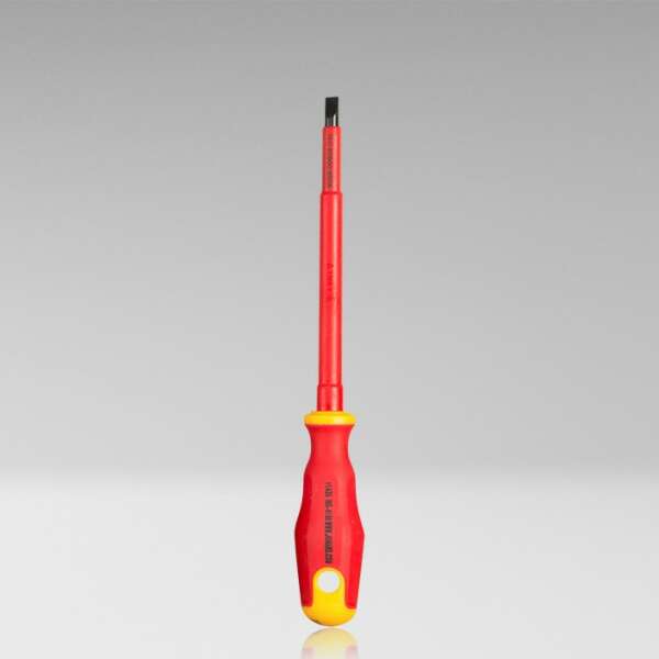 Jonard Tools INS-6150 - отвертка изолированная до 1000 В, прямой шлиц 6.4 мм, длина жала 152 мм, общая длина 248 мм