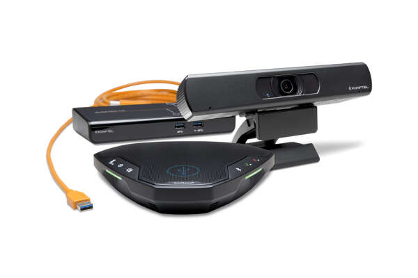 Konftel C20Ego - комплект для видеоконференцсвязи (спикерфон Konftel Ego + вебкамера Cam20 + соединительный модуль Hub OCC)