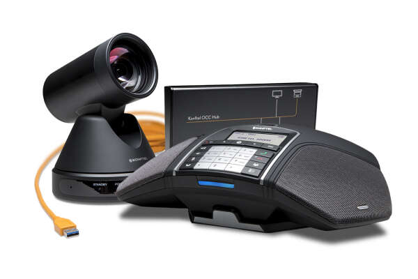 Konftel C50300Wx - комплект для видеоконференцсвязи (конференц-телефон Konftel 300Wx + вебкамера Cam50 + соединительный модуль Hub OCC)
