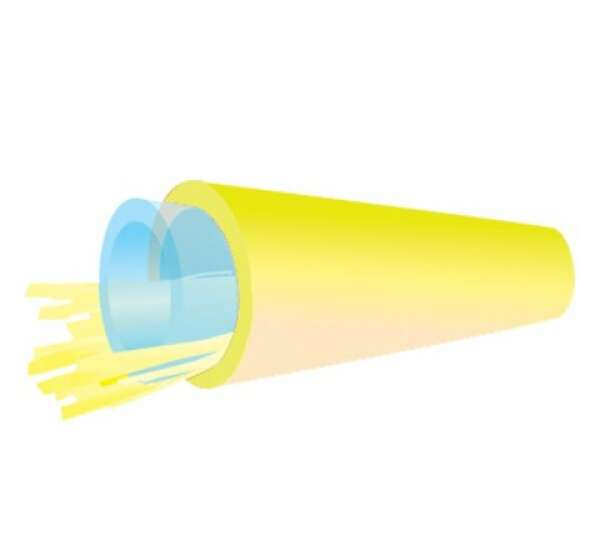 FIS F00FR3NUY - Защитная фуркационная трубка, 3 мм, жёлтая, 1 м