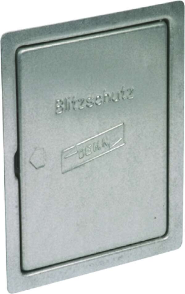 DEHN 476 100 Инспекционная дверца для монтажа под штукатурку, с захватами St/tZn 230x180 мм