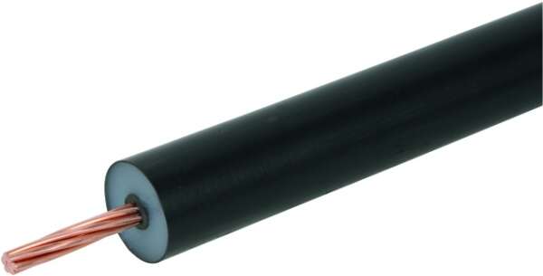DEHN 819 163 Токоотвод HVI-Power, черного цвета D=27 мм (отрезки длиной 6-35 м)