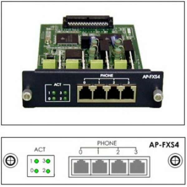 ADD-AP-FXS4 (4FXS модуль для AP2520G/AP2620)
