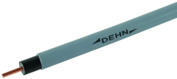 DEHN 819 129 Токоотвод HVI light, серого цвета D=20 мм (отрезки длиной 6-70 м)