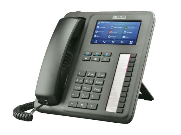 Matrix SPARSH VP330E IP-телефон для руководителя, экран 4,3” тачскин IPS, 12 BLF, POE, без БП
