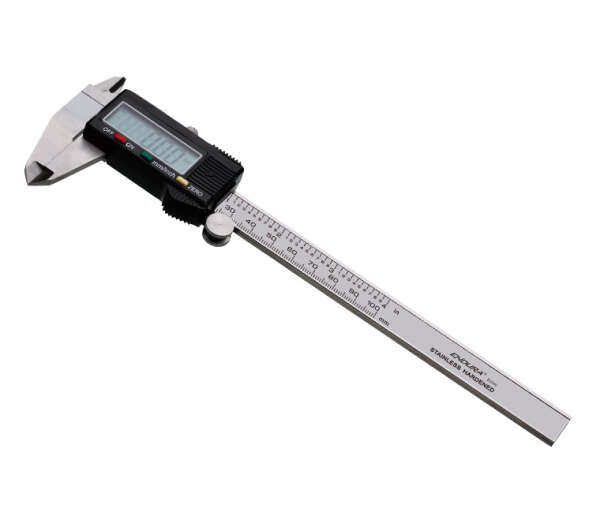 Endura E0540 - штангенциркуль электронный (нерж. сталь/углепласт.; 0,1мм; 100 мм)