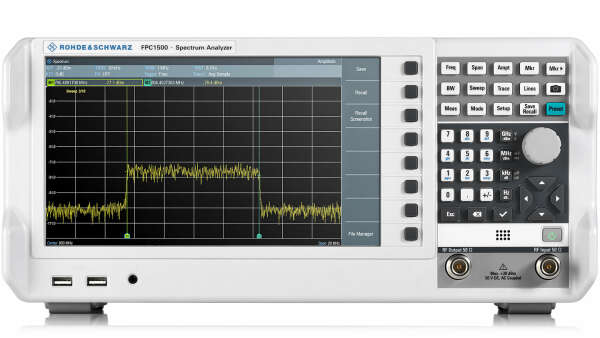 Rohde&Schwarz FPC1500 - анализатор спектра, диапазон 5 кГц -1 ГГц, со следящим генератором и ВАЦ с одним портом (код модели: 1328.6660.03)