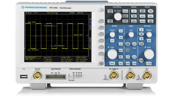 Rohde&Schwarz RTC1002 - цифровой осциллограф, 2 канала, 50 МГц (код модели: 1335.7500.02)