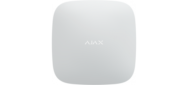 Ajax Hub - интеллектуальная централь системы безопасности c GSM и Ethernet. Цвет белый