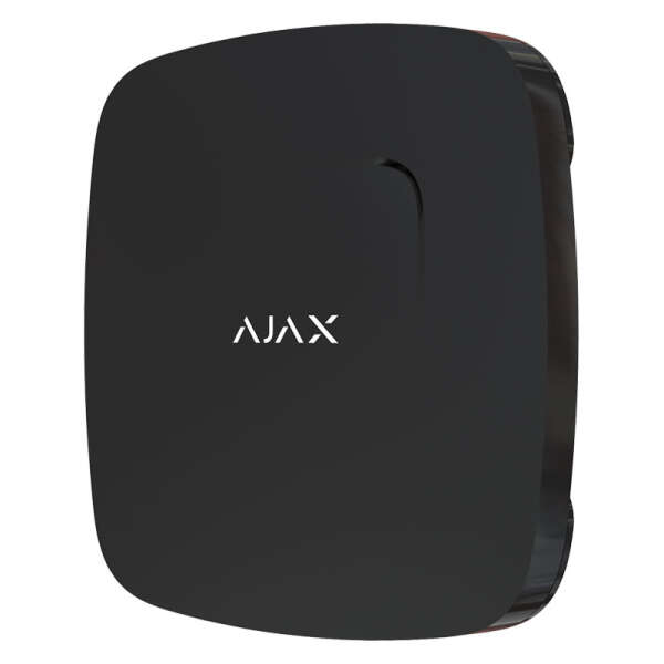 Ajax FireProtect - беспроводной дымо-тепловой датчик с сиреной. Цвет черный
