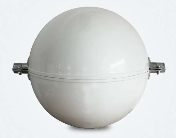 ШМ-ИМАГ-800-15,4-Б - сигнальный шар-маркер для ЛЭП, 15,4 мм, 800 мм, белый