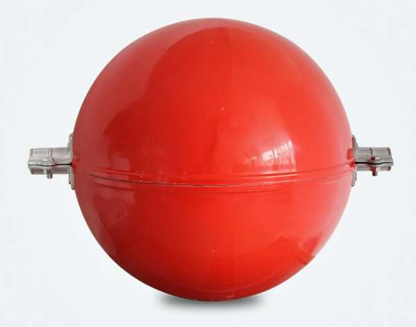 ШМ-ИМАГ-800-15,4-К - сигнальный шар-маркер для ЛЭП 15,4 мм, 800 мм, красный