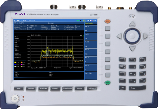 VIAVI JD785B - aнализатор базовых станций (спектроанализатор, измеритель мощности, анализатор АФУ)