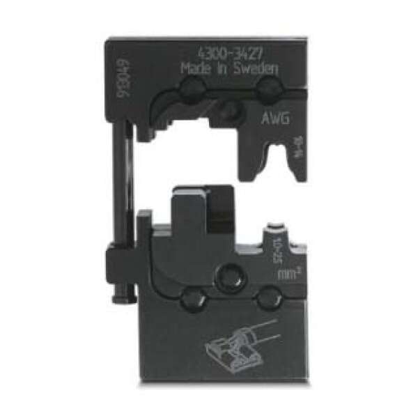Pressmaster PM-4300-3427 - Матрица для опрессовки клеммных наконечников типа Flag (флажковых): 6.3 мм