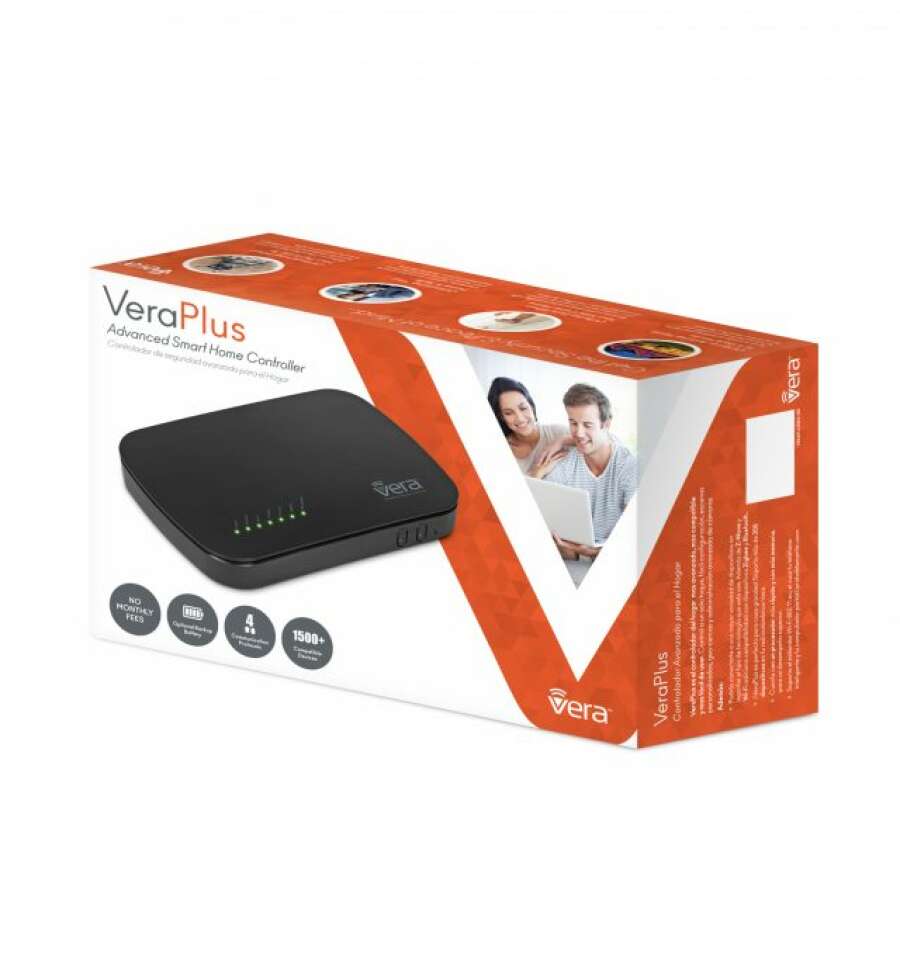 Vera Plus - контроллер умного дома, сети Z-Wave/Z-Wave Plus, ZigBee,  Bluetooth, подключение по Wi-Fi и Ethernet цена, купить Vera-PLUS в  СвязьКомплект