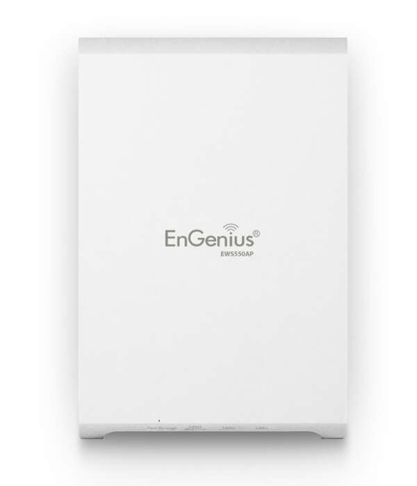Engenius EWS550AP - Встраиваемая в короб Wi-Fi точка доступа, два радиоинтерфейса 2,4 и 5 ГНГц, 802.11a/b/g/n/ac wave2 400+867Mbps 2T2R GbE PoE.at/af