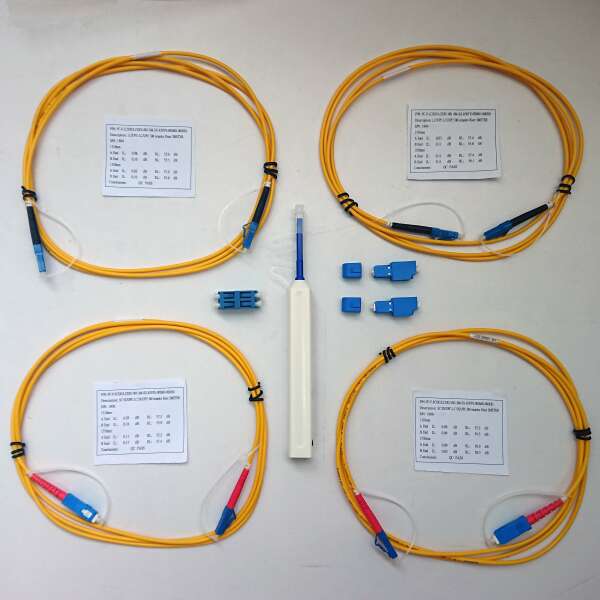 Набор эталонных патч-кордов для сертификации SM оптических линий с коннекторами LC LC