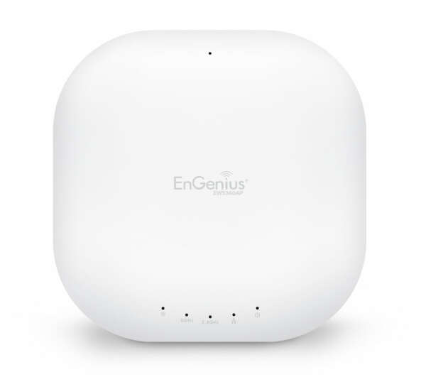 Engenius EWS360AP - Wi-Fi точка доступа потолочная, 2 диапазона 2,4 и 5ГГц, 11ac 450+1300Mbps 3T3R GbE PoE.at 6*5dBi