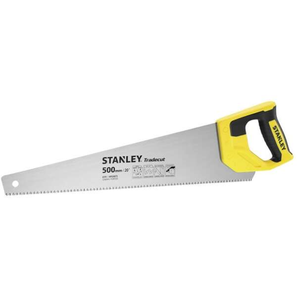 Stanley STHT20350-1 - Ножовка по дереву TRADECUT с закаленным зубом 7 TPI х 500мм