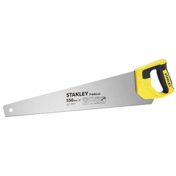 Stanley STHT1-20353 - Ножовка по дереву TRADECUT с закаленным зубом 11 TPI х 550мм