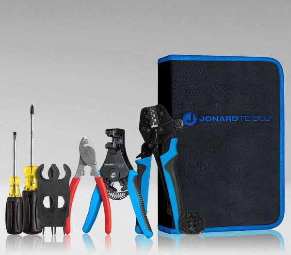 Jonard SPK-90 - Набор инструментов для установки солнечных батарей с коннекторами MC3 и MC4