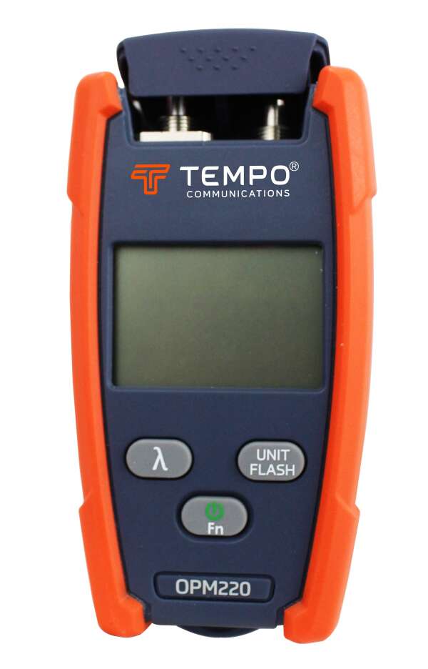 Tempo OPM220 - измеритель оптической мощности с источником красного света