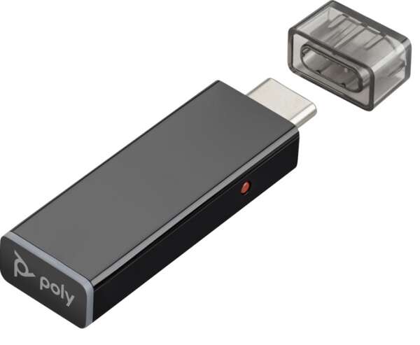 Poly D200-M — DECT-USB адаптер для гарнитур серии Savi (USB-C, Microsoft)