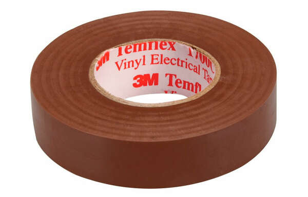 3M Temflex™ 1300 - изоляционная лента, коричневая, 19 мм х 20 м х 0,13 мм