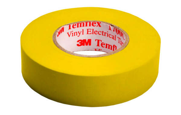 3M Temflex™ 1300 - изоляционная лента, желтая, 15 мм х 10 м х 0,13 мм