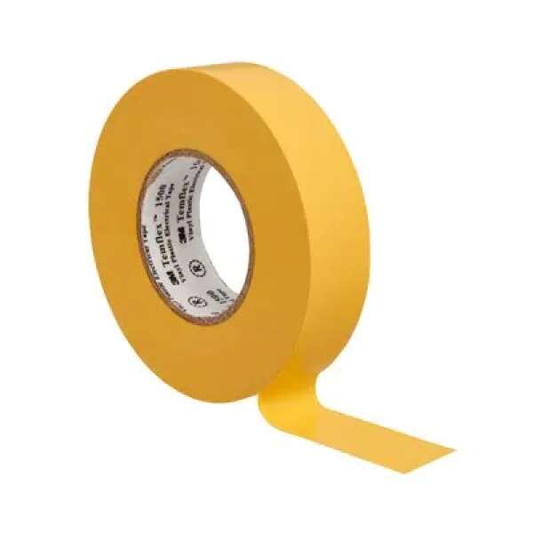 3M Temflex™ 1500 - изоляционная лента, желтая, 19 мм х 25 м х 0,15 мм