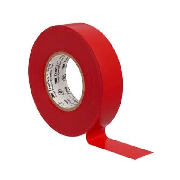 3M Temflex™ 1500 - изоляционная лента, красная, 19 мм х 25 м х 0,15 мм