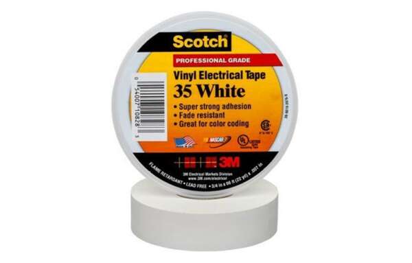 3M Scotch® 35 - изоляционная лента высшего класса, белая, 19 мм х 20 м х 0,18 мм