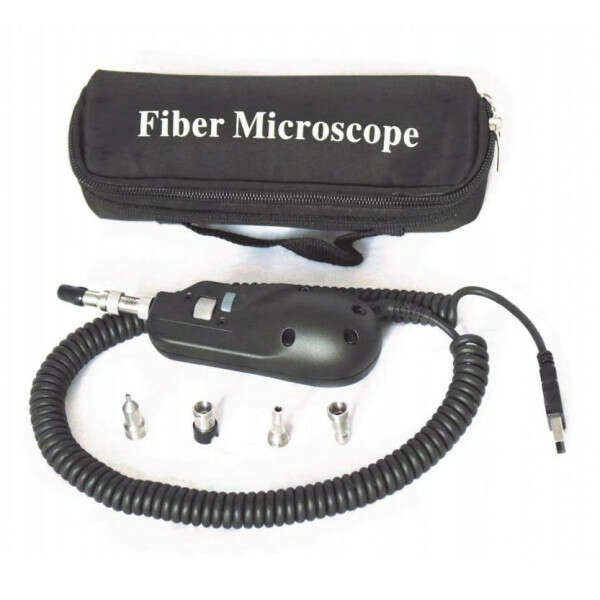 Видеомикроскоп для для WireXpert, порт USB, наконечники для коннекторов FC, LC, SC, U12M, U25M