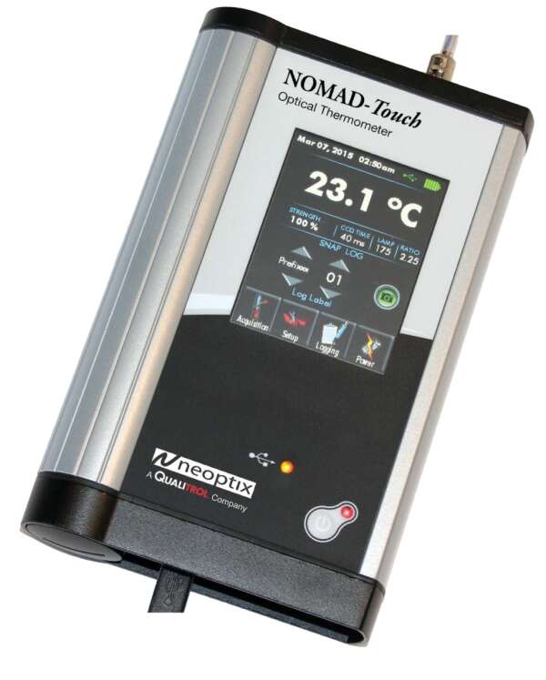 Qualitrol NOMAD-Touch - портативный оптоволоконный термометр