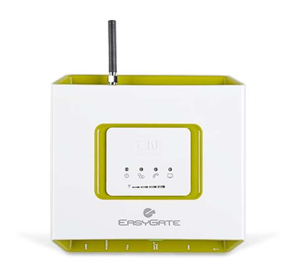 2N EasyGate PRO Fax — GSM шлюз. 1 GSM канал, порт 1xFXS. SMS, BabyCall, GPRS, факс G3, отсек для аккумул.