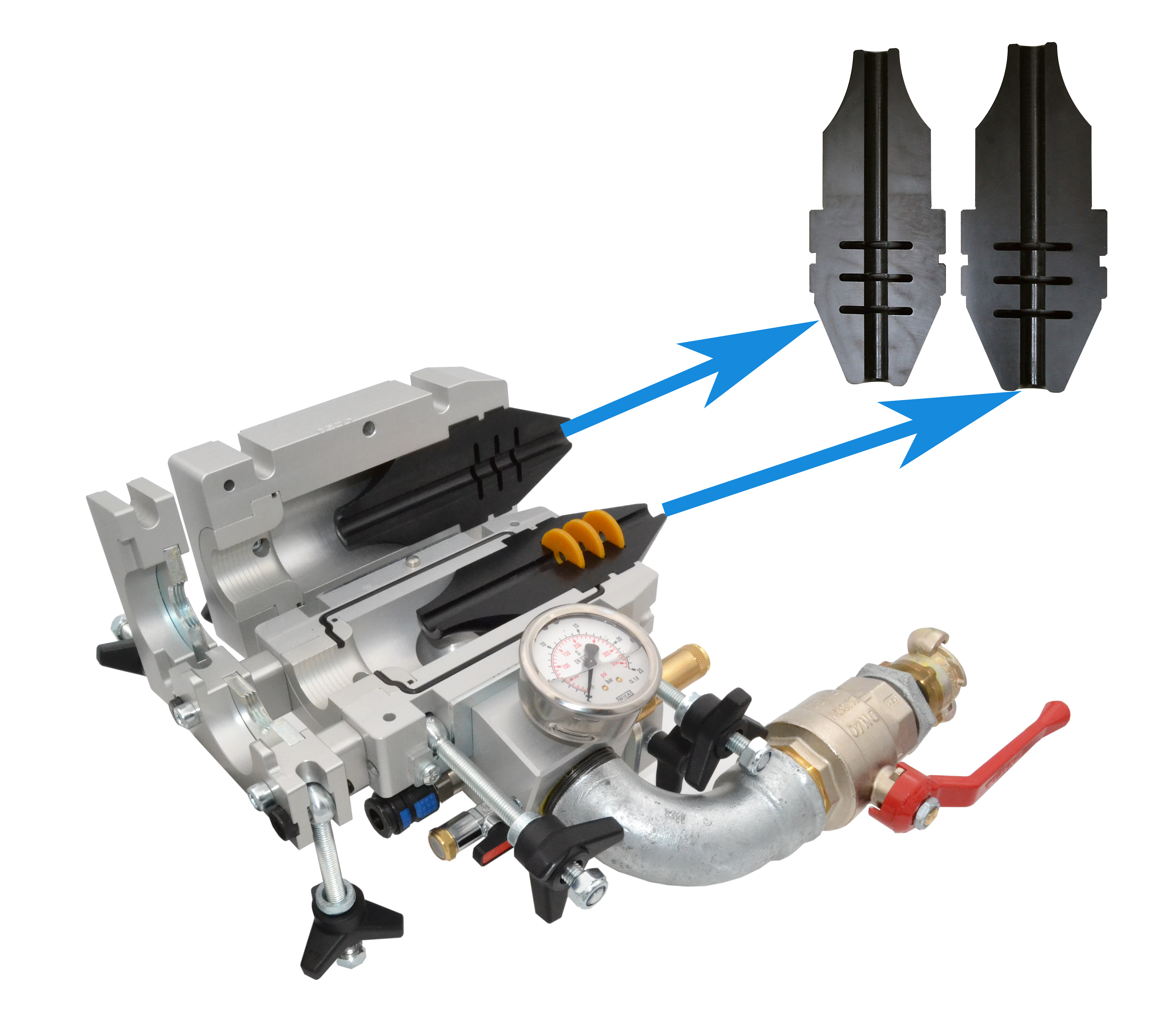 Задувка кабеля в трубу технология