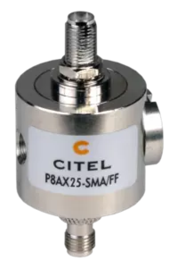 CITEL P8AX25-SMA/FF ВЧ коаксиальное устройство защиты / Разъем : SMA / Iimp-1 kAIn-5 kA Imax-20kA / Сопротивление 50 ohms