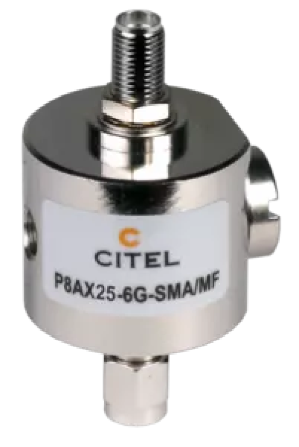 CITEL P8AX25-6G-SMA/MF ВЧ коаксиальное устройство защиты / Разъем : SMA/ Iimp-1 kAIn-5 kA Imax-20kA / Сопротивление 50 ohms
