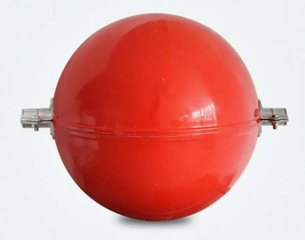 ШМ-ИМАГ-300-К - сигнальный шар-маркер для ЛЭП, 11 мм, 300 мм, красный