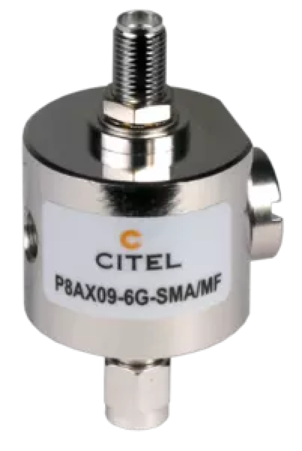 CITEL P8AX09-6G-SMA/MF ВЧ коаксиальное устройство защиты / Разъем : SMA/ Iimp-1 kAIn-5 kA Imax-20kA / Сопротивление 50 ohms