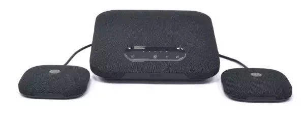 VoiceXpert VXA-210-UBE - USB/Bluetooth-спикерфон с беспроводным подключением и комплектом внешних микрофонов, DSP аудио, Hi-Fi динамик, встроенный аккумулятор