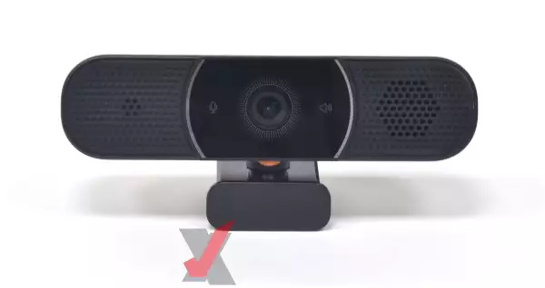 VoiceXpert VXV-110-UMS - веб-камера, 2K, обзор 94°, микрофон, динамик, USB-подключение, шторка приватности