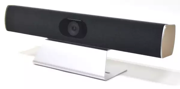 VoiceXpert VXV-320-UMS - видеобар, 4K UHD видео, угол обзора 120°, интеллектуальное наведение, микрофонный массив, динамик, USB(type A, C), алюминиевый корпус
