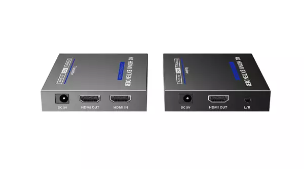 Lenkeng LKV565P - Удлинитель HDMI, 4K, HDMI 2.0, CAT6/6a/7 до 70 метров, проходной HDMI, PoC
