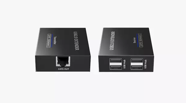Lenkeng LKV100USB — Удлинитель USB по витой паре cat5e, до 150 м